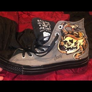 Sailor Jerry Converse